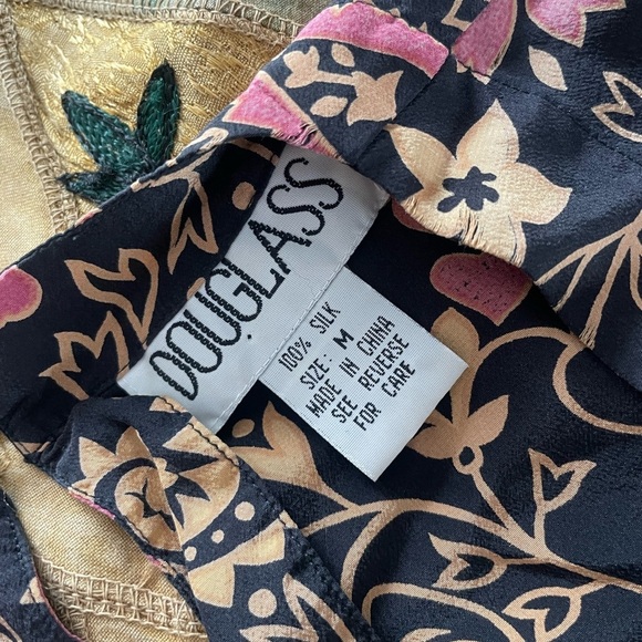 Vintage Silk Floral Boxy Blouse - Picture 12 of 12